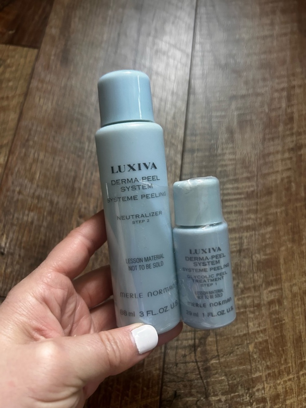 Merle Norman derma peel system